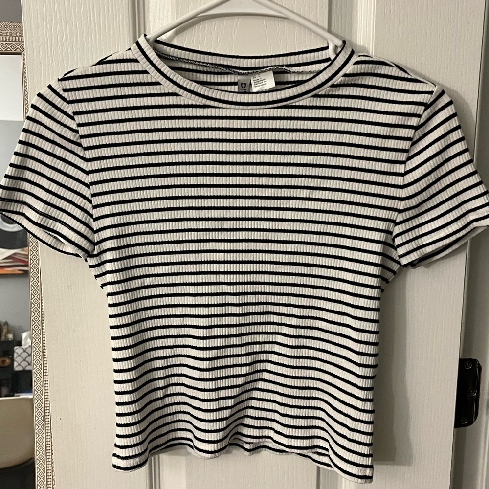 Striped baby tee